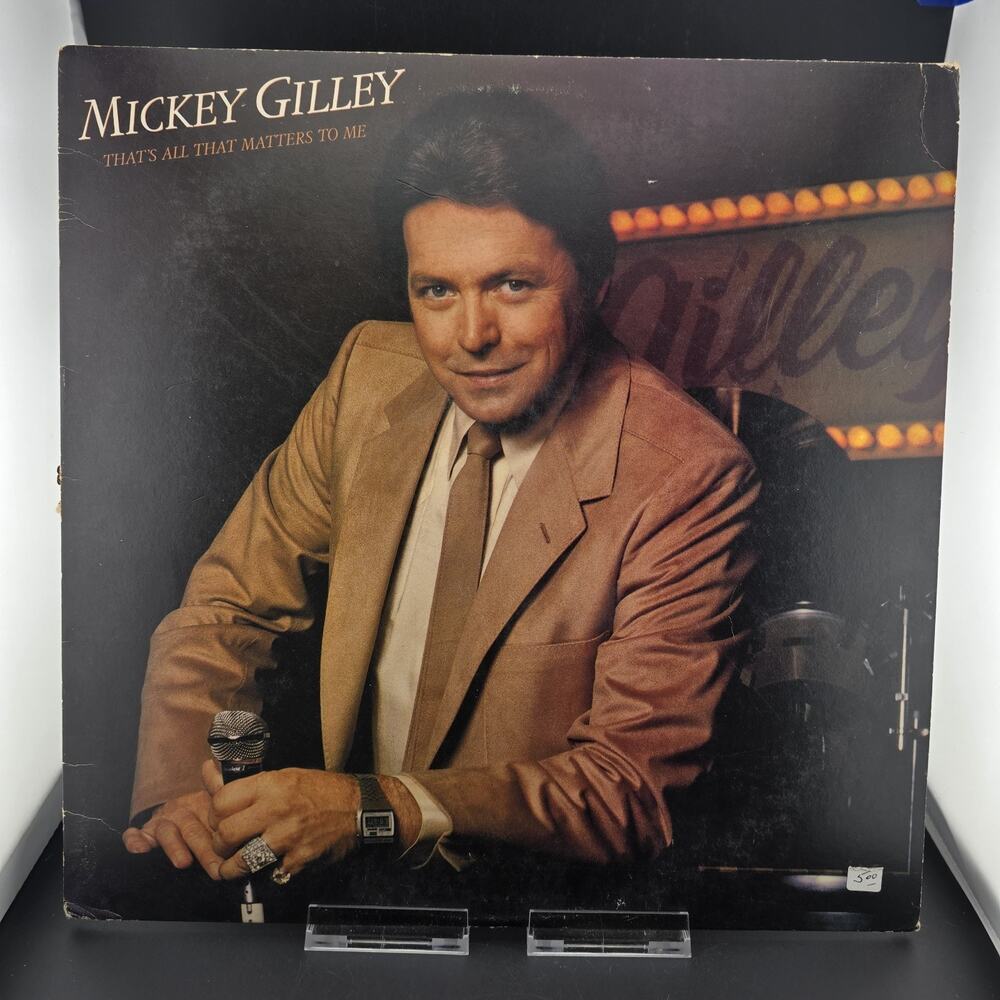 Mickey Gilley Thats All That Matters To Me Vinyl Record 1980 Epic JE 36492 VG+
